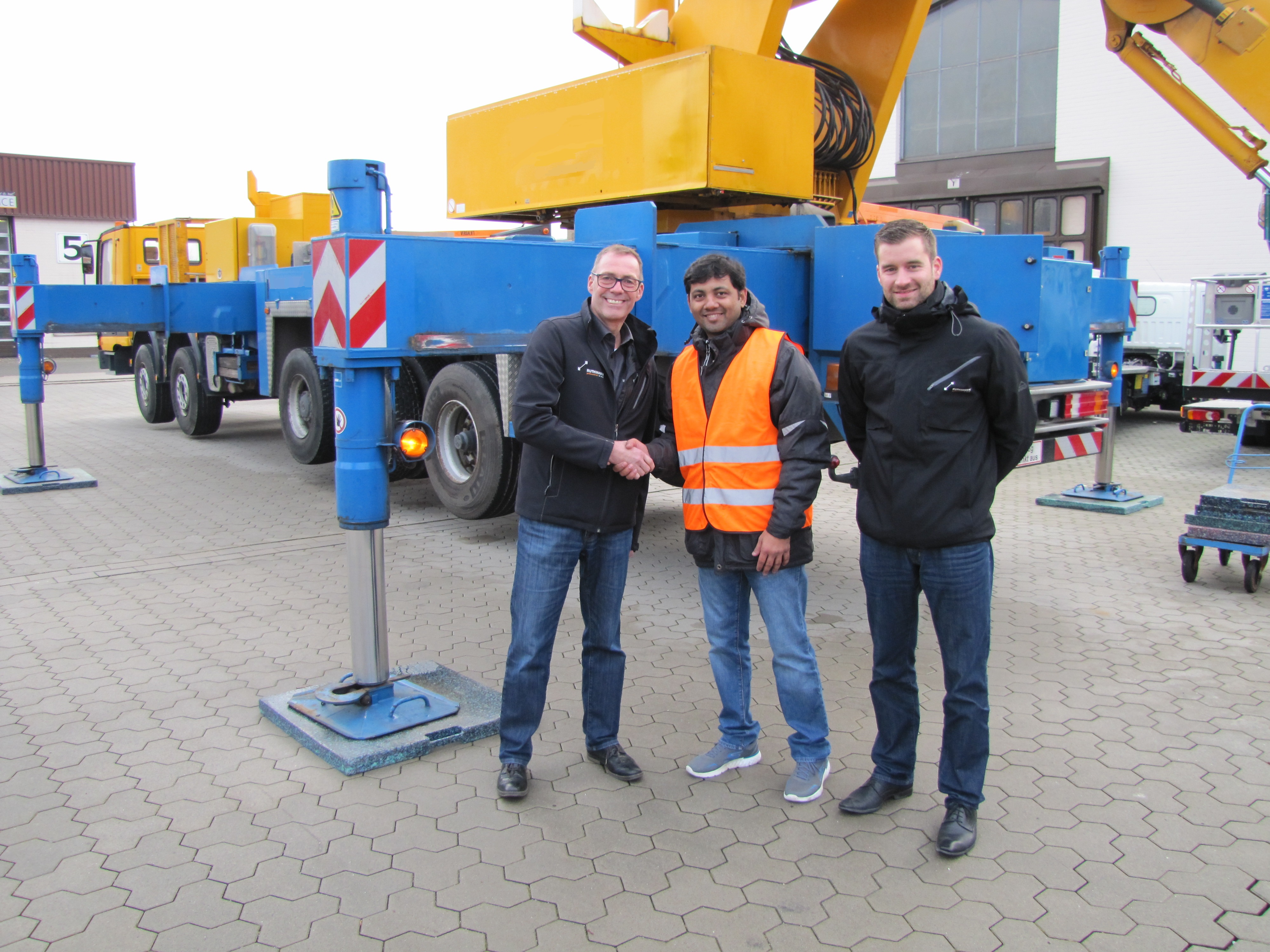 STEIGER® TTS 840 geht nach Indien RUTHMANN